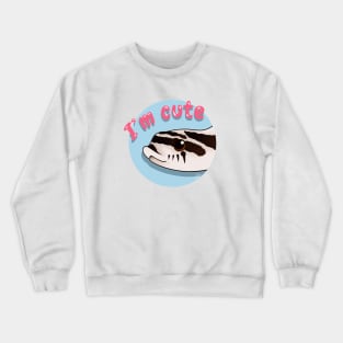 Cute Superarctic Western Hognose Snake Crewneck Sweatshirt